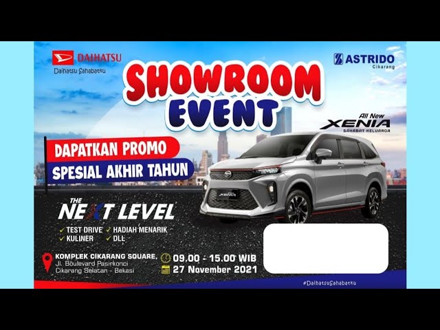 Showroom Event Daihatsu Cikarang 2021