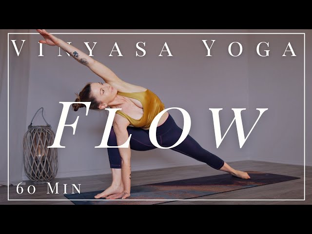 60 Min Vinyasa Yoga Flow 🔥 Dynamisch, kraftvoll & fließend | Yoga Workout