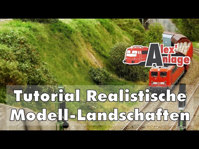 Create an ultra realistic miniature landscape - Alex Anlage Tutorials "Slope" Part 1