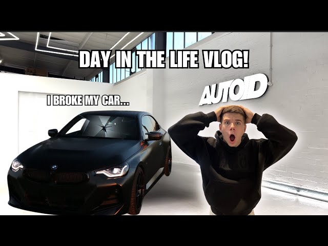 SPEND THE DAY WITH ME!! I BROKE MY CAR...