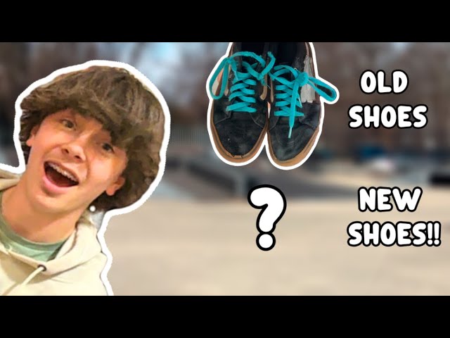 A day in the life of a TEEN skater!/NEW SHOES!!