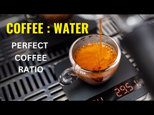 COFFEE BREW RATIOS: Why Your Coffee Doesn't Taste Like It Should