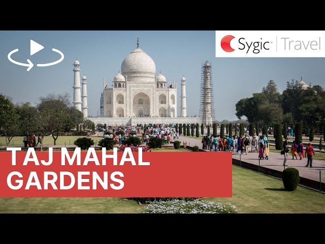 360 video: Taj Mahal Gardens, Agra, India