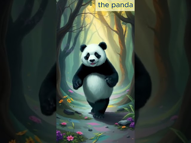 PANDA  #cartoon #animation