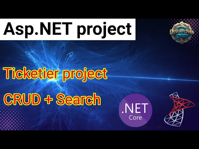 Build an ASP.NET Web API project | Tickets CRUD and Search