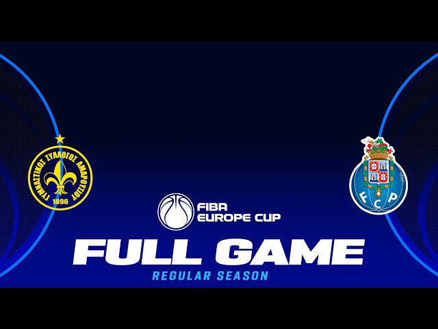 Maroussi Basketball Club v FC Porto | Full Basketball Game | FIBA Europe Cup 2024-25