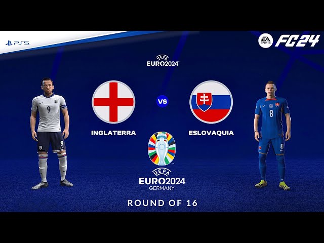 England vs Eslovaquia | UEFA EURO 2024 | EA FC 24 | PS5™ 4K HD