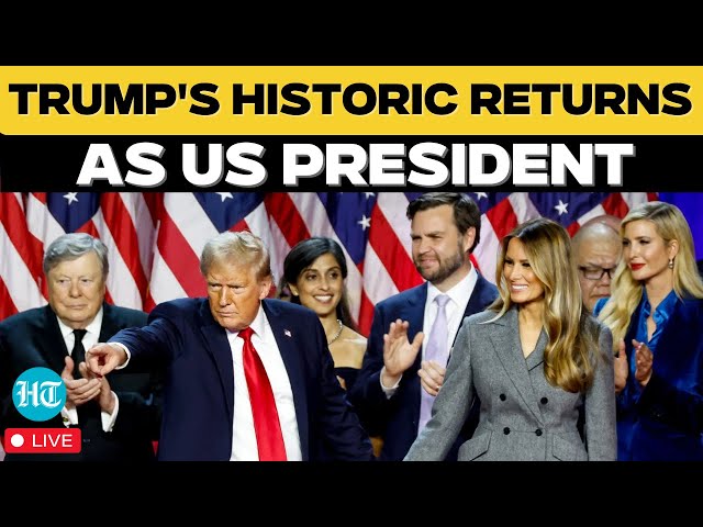 Trump Inauguration 2025 Live | President-elect Donald Trump Inauguration Speech | Trump Live | US