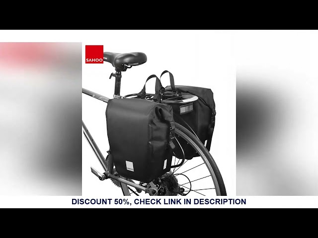 Sahoo-saco de bicicleta impermeável 10l/20l para mountain and road bike ciclismo banco traseiro port