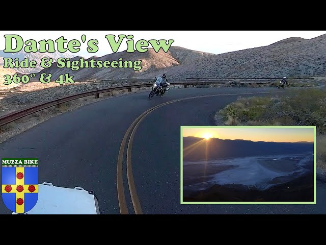 Dante's View: ride and sightseeing 360° & 4k HD