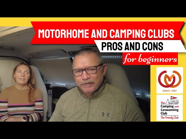 Motorhome and camping clubs pros and cons for beginners