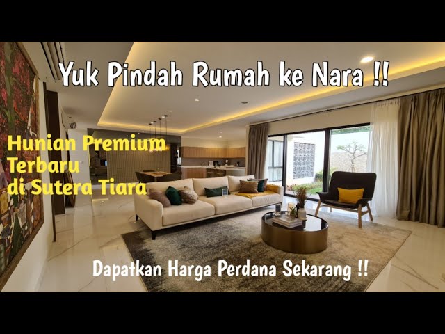 Let's Move House To Nara !! New Tropical Modern Luxury House in Sutera Tiara Alam Sutera