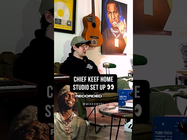 Chief Keef Home Studio Set Up