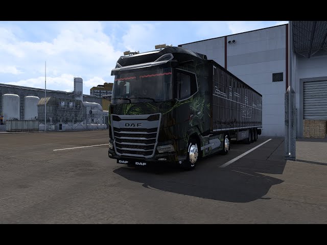 Euro Truck Simulator 2 | Riga - Pskov | DAF NGD XG+ ETS2