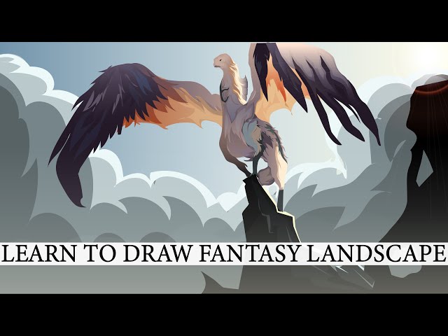 How to draw anime scenery| Digital Illustration #illustration