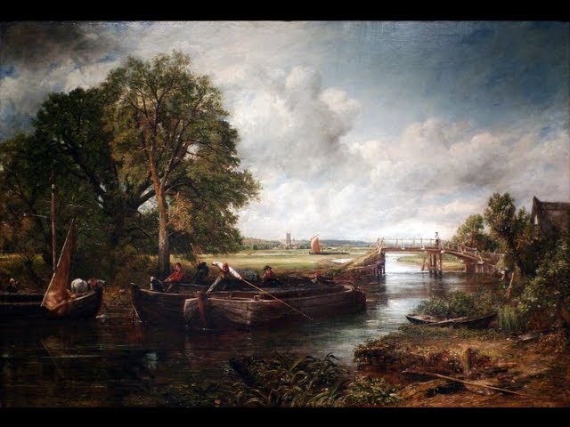 Constable, View on the Stour near Dedham