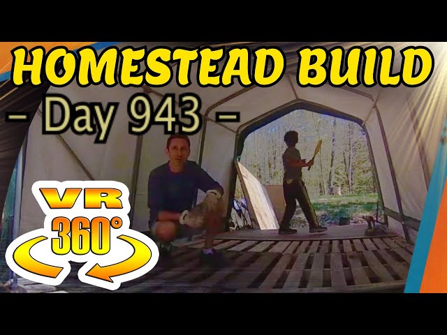 Homestead Building - Building a Floor from Used Pallets