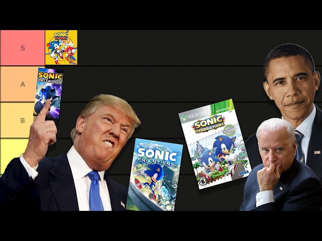 THE PRESIDENTS TALK ABOUT THEIR FAVORITE SONIC GAMES!