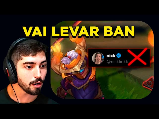 JUKES TOMA BAN DE 14 DIAS, NOVO COMBO DE JAX DO NICKLINK - LOL