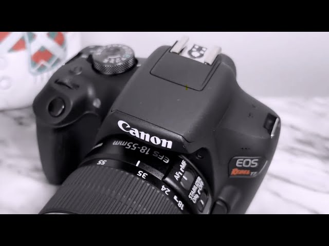 Canon EOS Rebel T7 DSLR Camera Unboxing