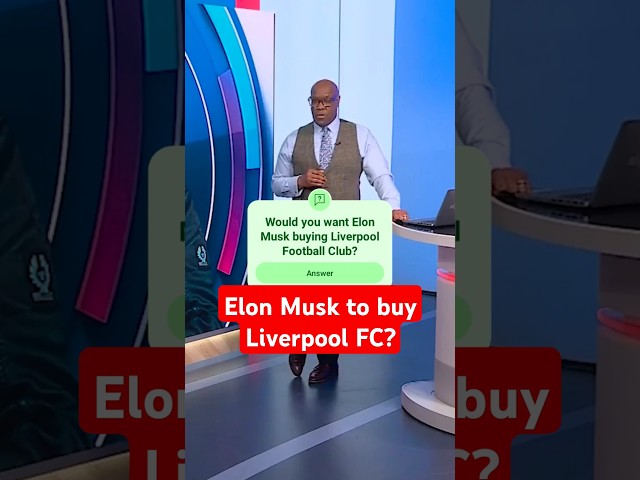 Elon Musk to buy Liverpool FC?