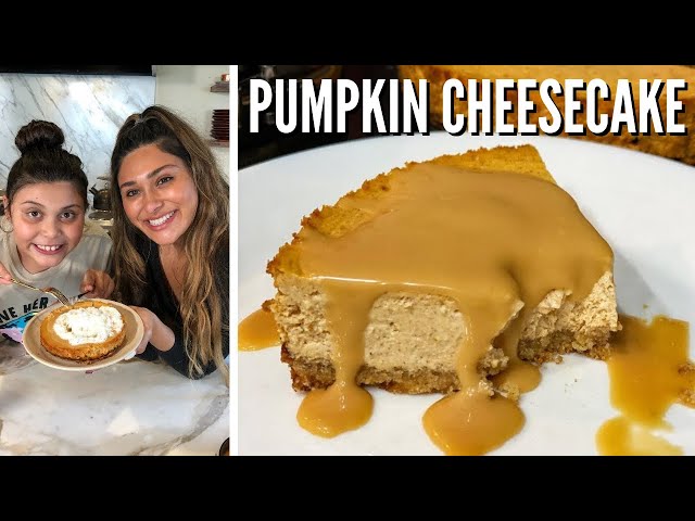 THE BEST KETO PUMPKIN CHEESECAKE! Better than store bought! Simple & Easy Low Carb Dessert!