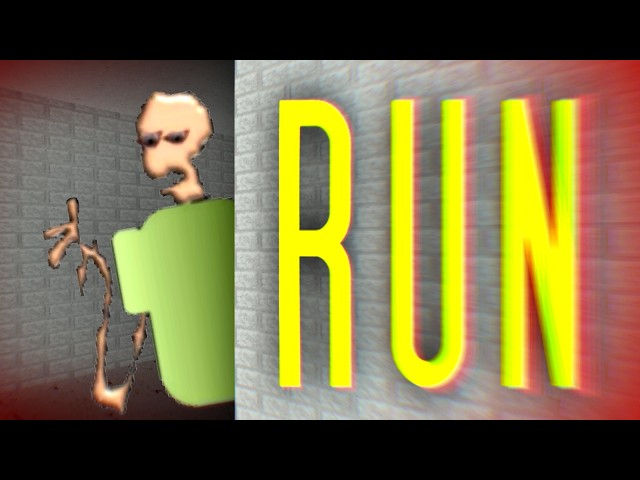 Bald Teach is The WEIRDEST Baldi's Basics Game Out There..