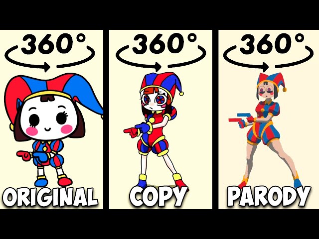 360º VR POMNI POKÉDANCE Original vs Copy vs Parody