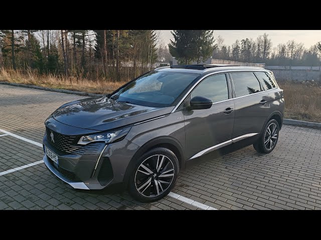 Французский красавец PEUGEOT 5008 1.2 PURETECH GT