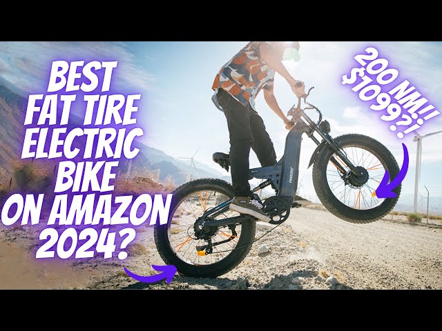 5 Best Fat Tire Electric Bikes On Amazon 2024!