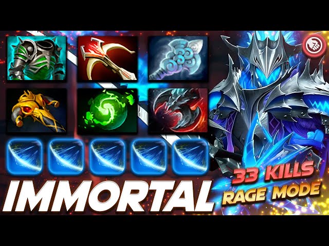 Sven Immortal Comeback 33 KILLS - RAGE MODE - Dota 2 Pro Gameplay [Watch & Learn]