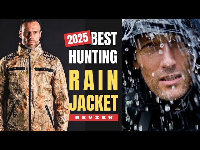 Best Hunting Rain Jacket in 2025 | Waterproof Camo Gear Review