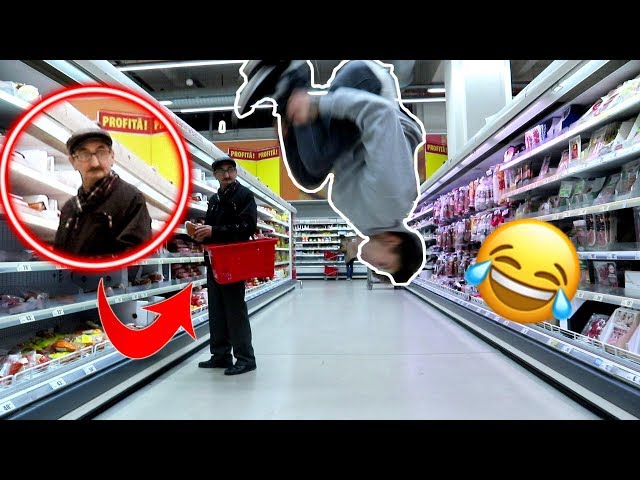 Backflip in Public #2 😂Iași