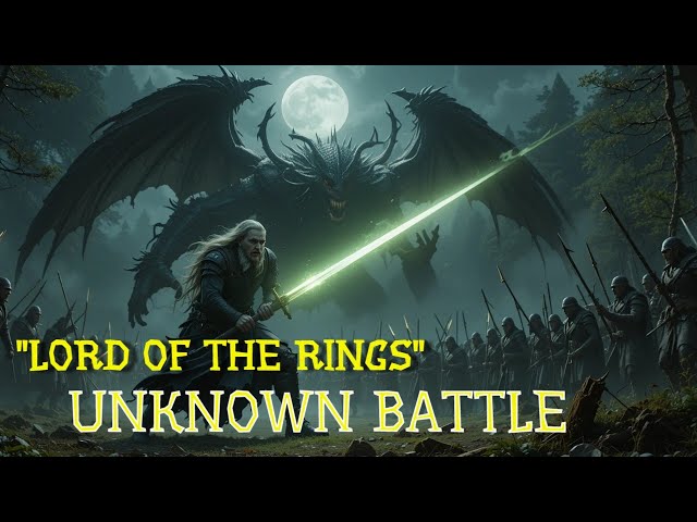 The battle between Elves and Orcs that never happened. Or maybe it did. No one knows.