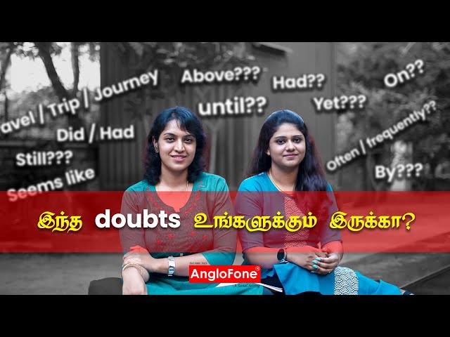 COMMON DOUBTS IN ENGLISH Part- 4 |📱+91 78458 32258 | Spoken English in Tamil