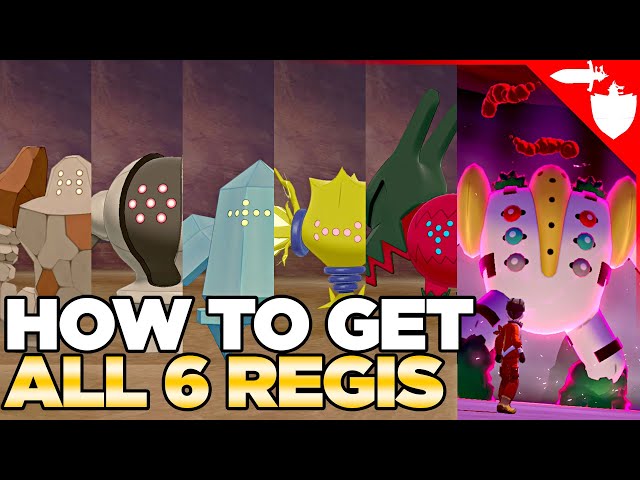 How to Get all 6 Regis in the Crown Tundra Regidrago, Regieleki, Regigigas -Pokemon Sword Shield DLC