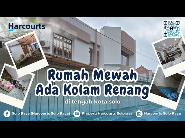 REVIEW JUAL RUMAH Mewah Ada Kolam Renang di Tengah Kota Solo