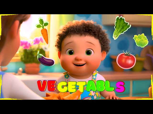 Yes Yes Vegetables (Healthy Veggies)🥕| Nursery rhymes & Kids songs #kidssong