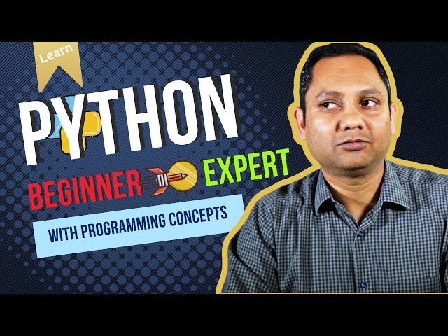 Learn PYTHON from beginner to expert!! Learn Programming concepts | पाइथन और प्रोग्रामिंग सीखें 🚀