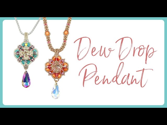 Dew Drop Pendant: Diy Jewelry Making Tutorial