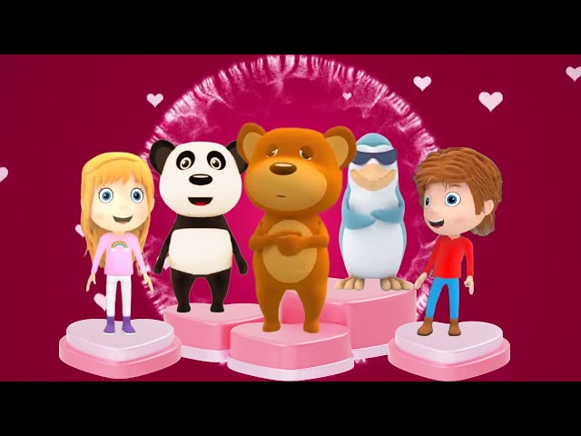 Aram Sam Sam Feel Love, Love, Love | Kids Song for Kiddos