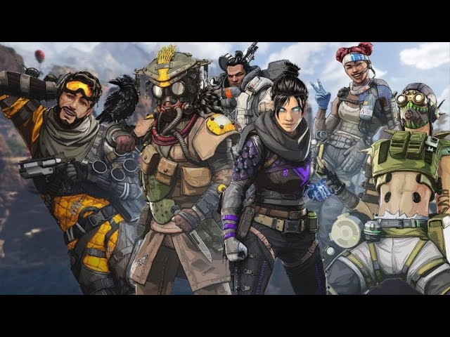 Playing Apex Legend