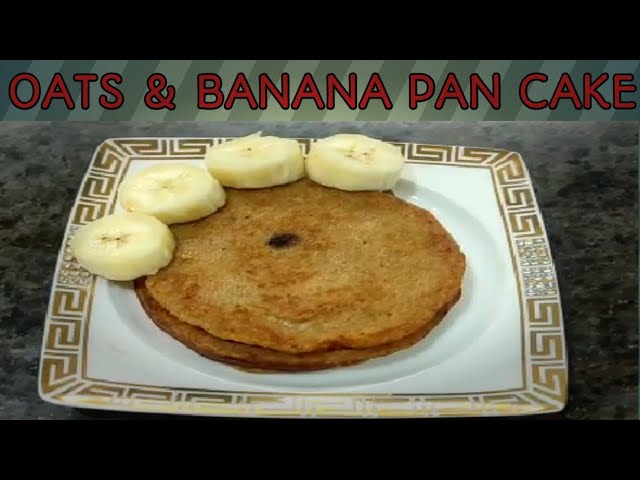 Healthy breakfast recipe, Oats nd Banana pancake, sugar free pancake recipe#pancake#oatspancakes