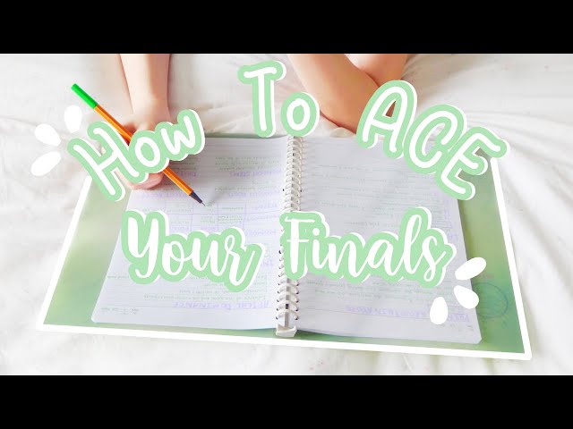 How To Prepare & Ace Your Finals | Finals Study Tips | Online Exams | Granger Productivity