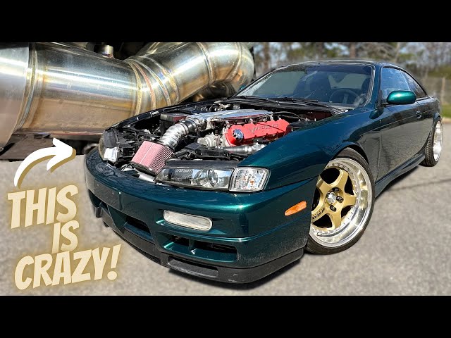 The Viper V10 Swapped 240sx Gets a CUSTOM Exhaust