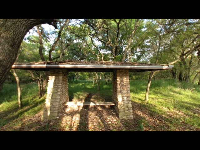 Old park shelter