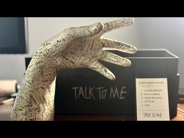 A24 OFFICIAL TALK TO ME PARTY HAND UNBOXING