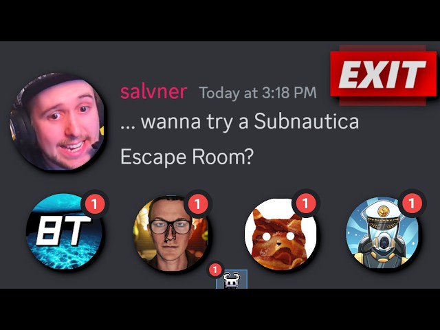 I made the first ever Subnautica Escape Room!