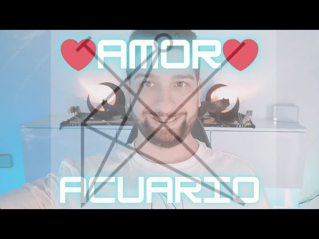 ACUARIO ♒️ TIRA LA CORAZA 😈 LECTURA AMOR ❤️ AQUARIUS