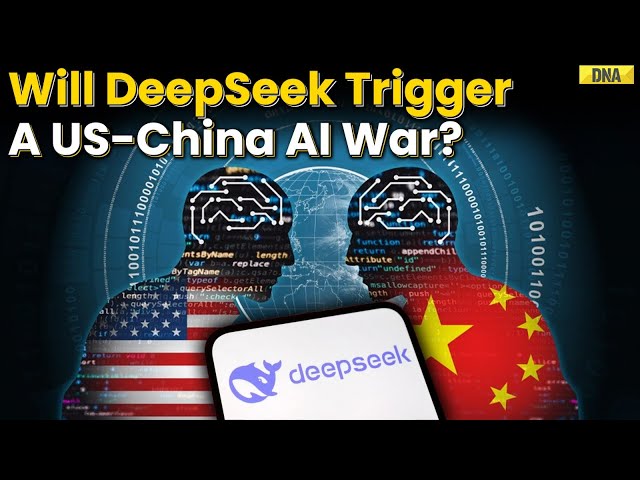 DeepSeek R1 Vs ChatGPT: Chinese AI DeepSeek Raises Serious Privacy Concerns I US-China AI War